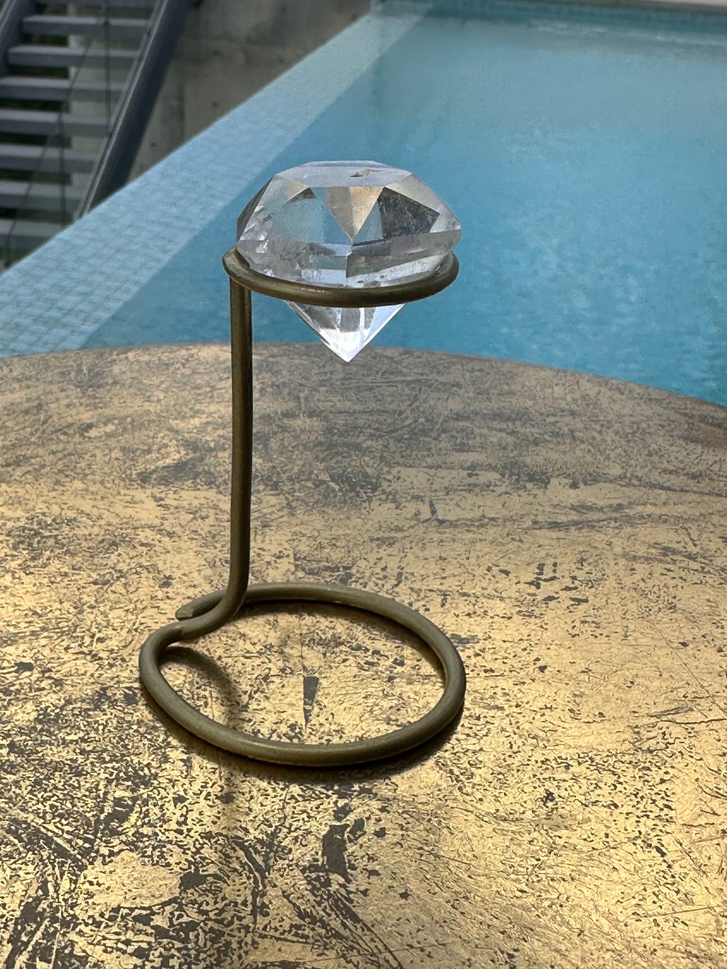 Clear Quartz Diamond