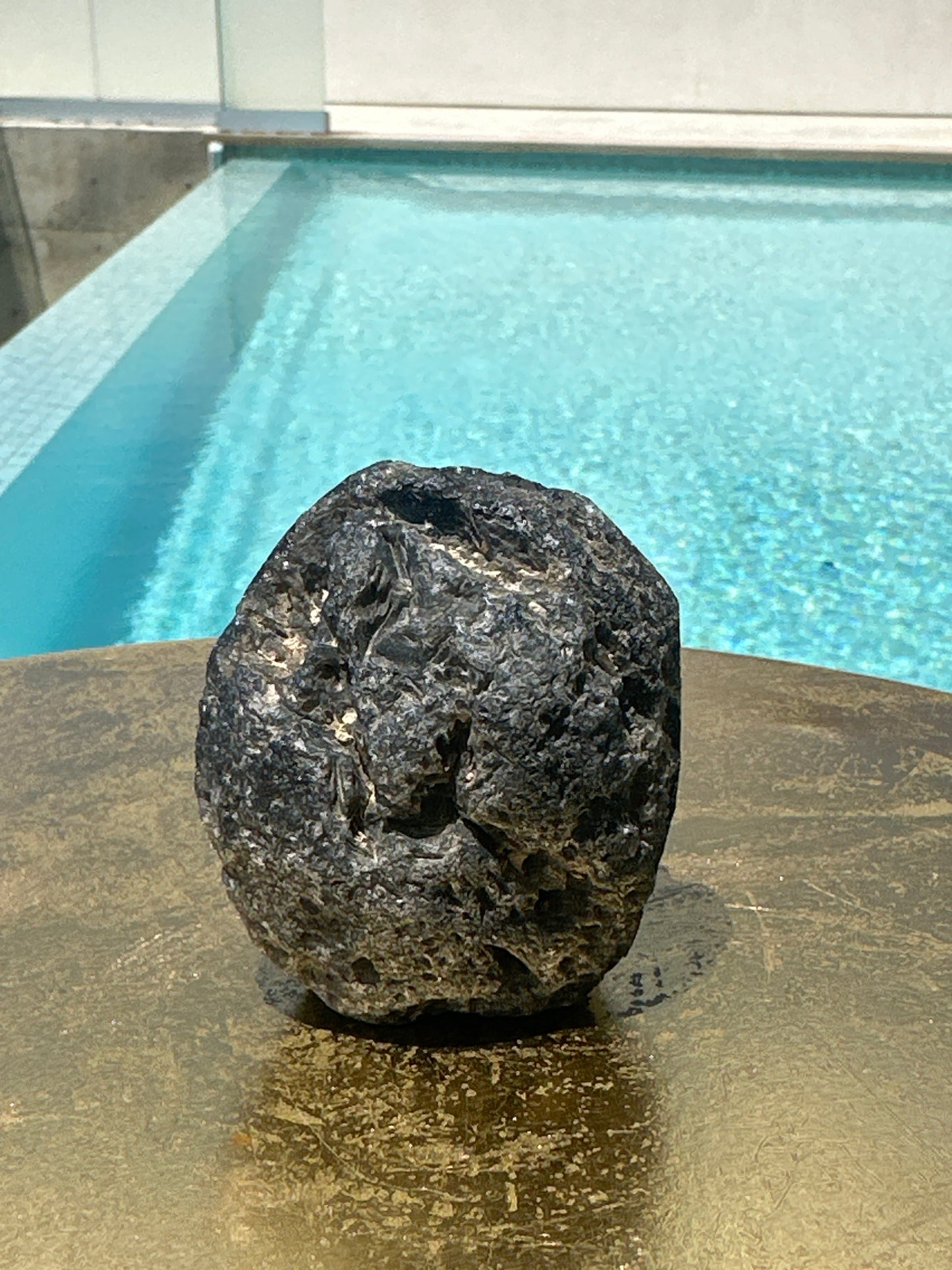 Hand Carved Agni Manitite Skull Indonesia 203 Grams