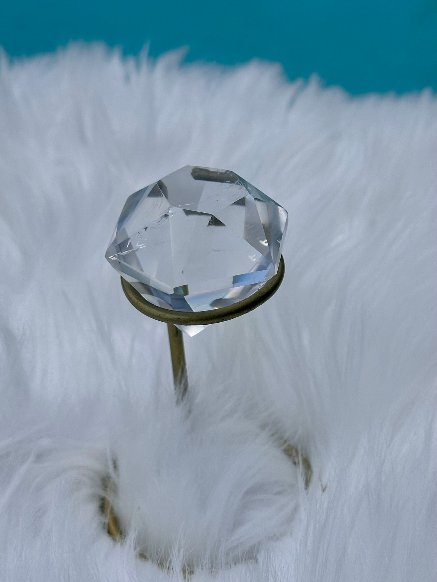 Brazilian Master Healer Clear Quartz Diamond