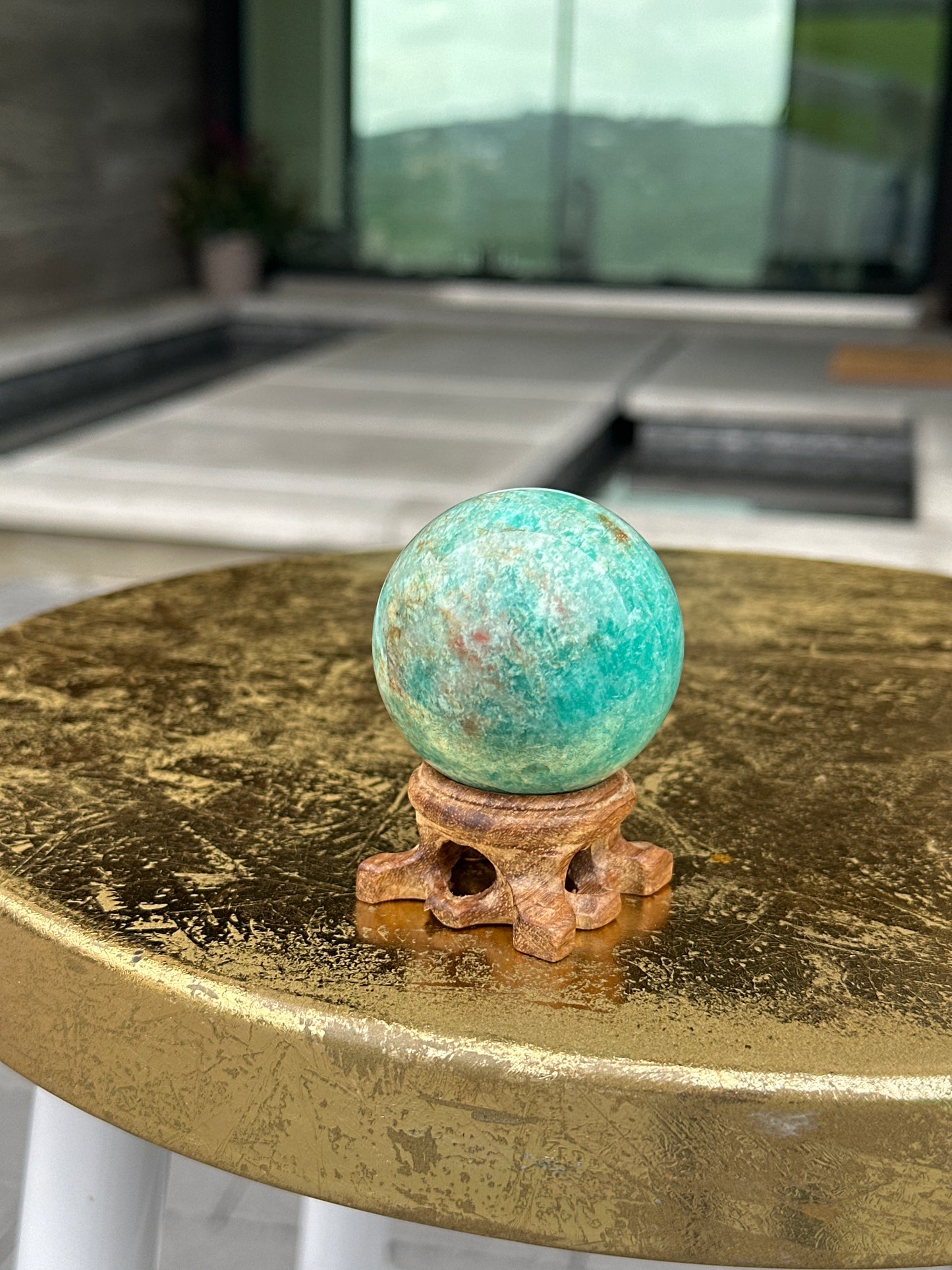Amazonite Sphere