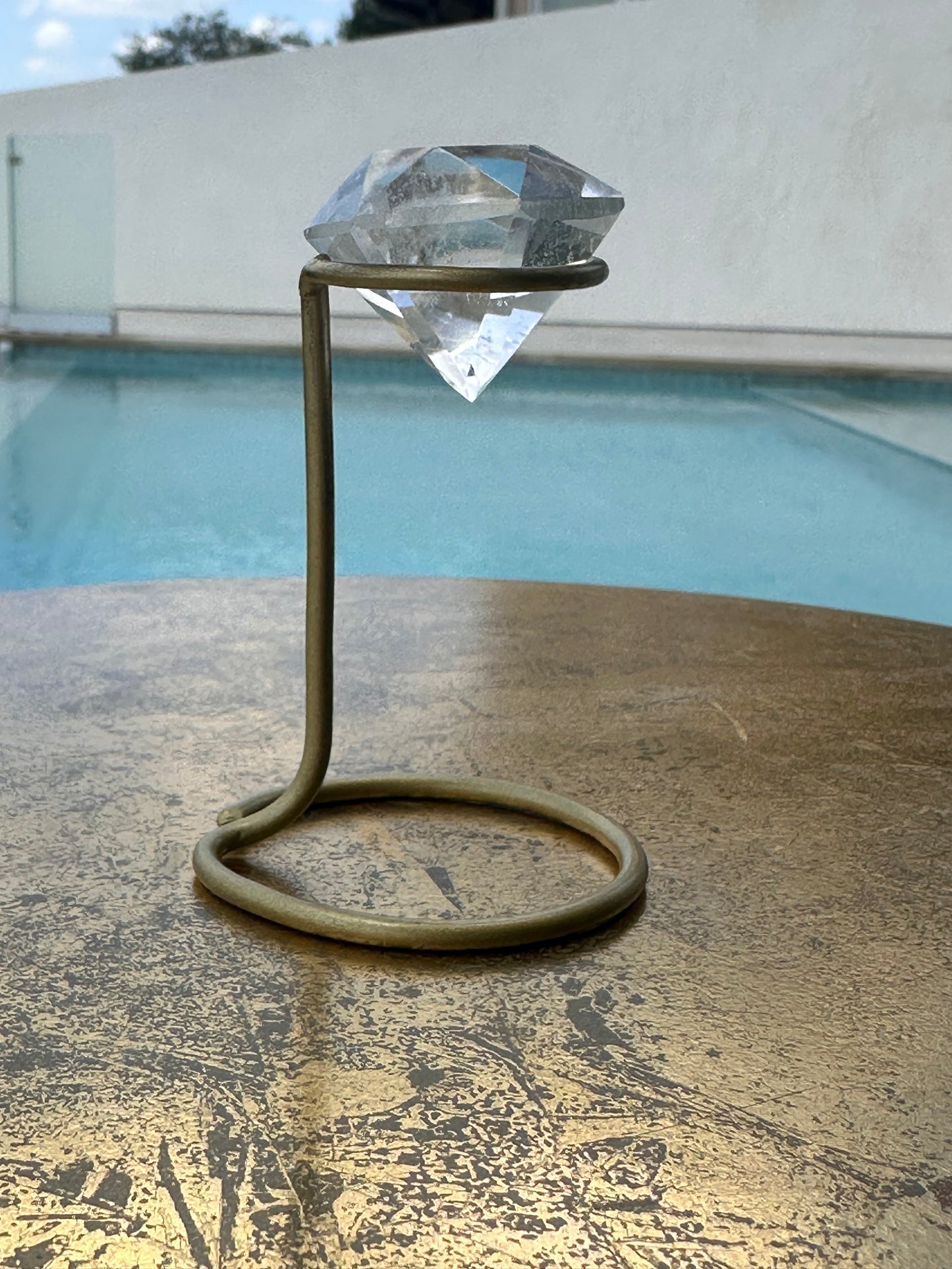 Clear Quartz Diamond