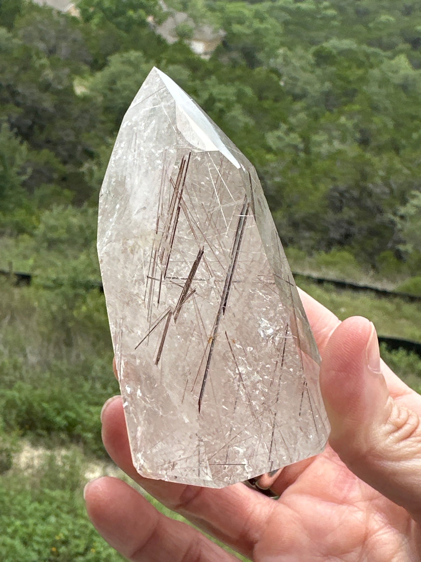 Rose Gold and Silver Rutile Generator