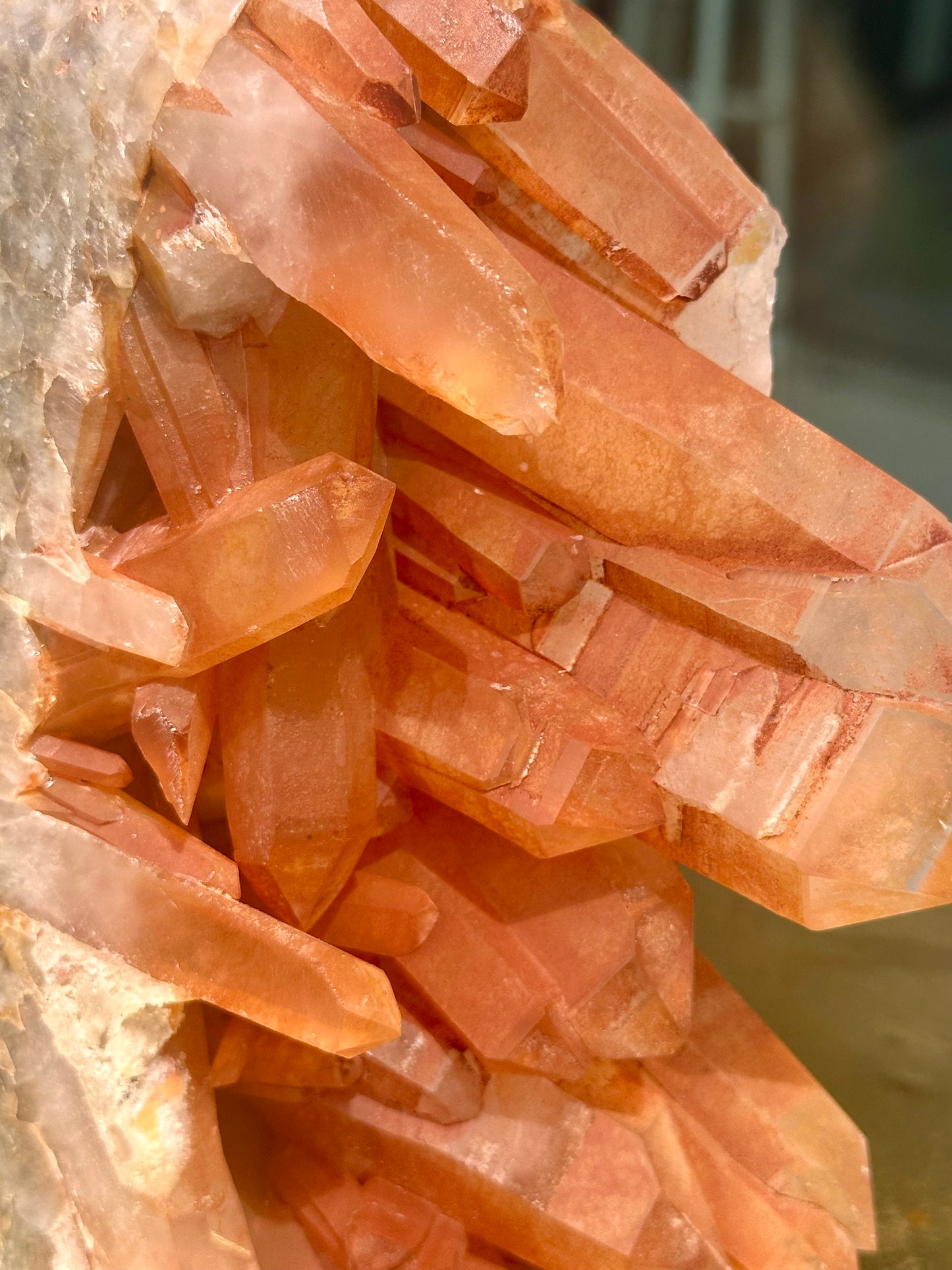 Scarlet Temple Lemurian Crystal Tower 6 lbs