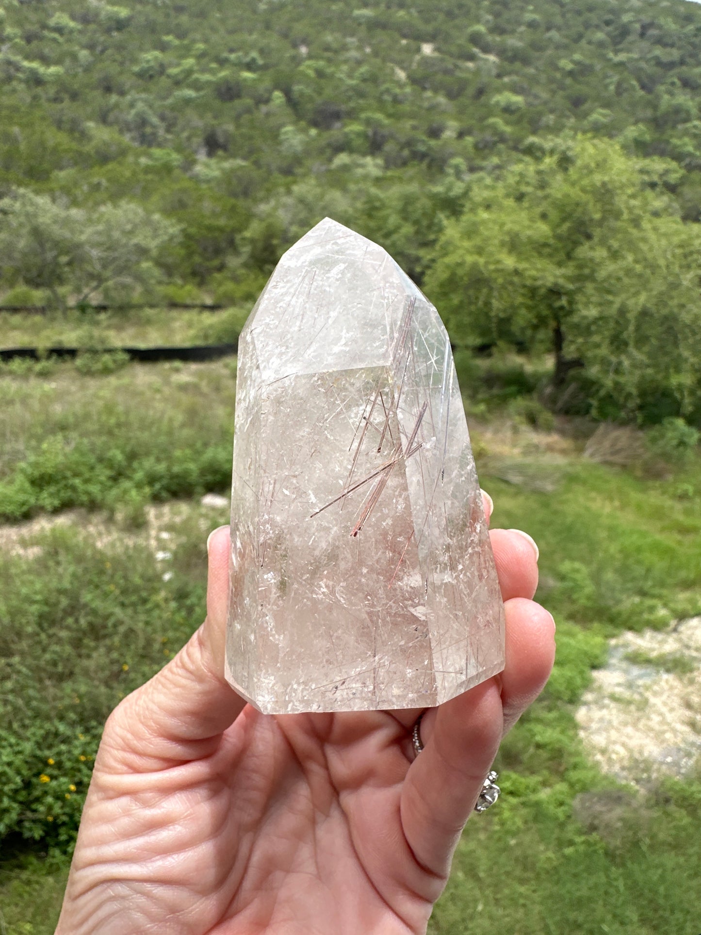 Rose Gold and Silver Rutile Generator