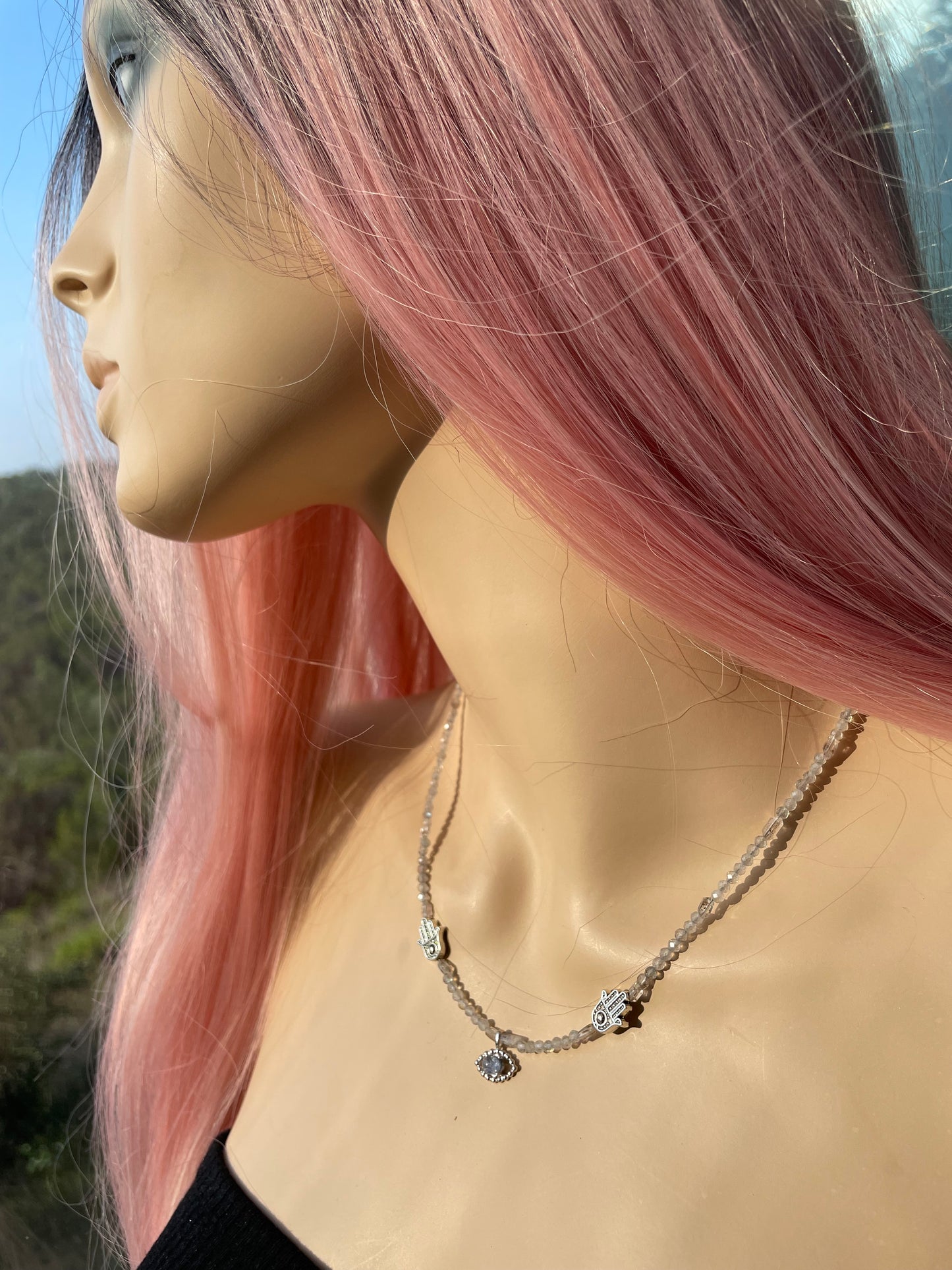 Selene ‘Eye of The Goddess’ Moon Magic TMB Custom Necklace