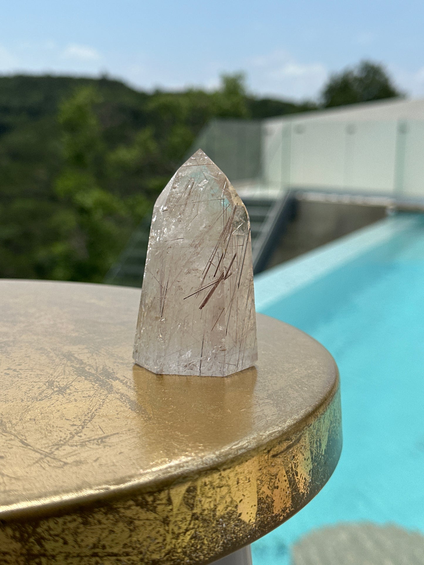 Rose Gold and Silver Rutile Generator