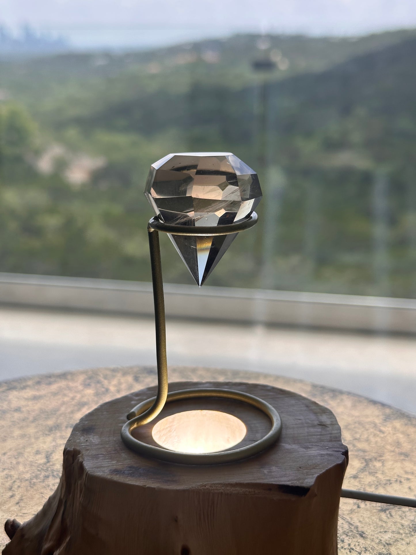 Brazilian Smoky Quartz Diamond