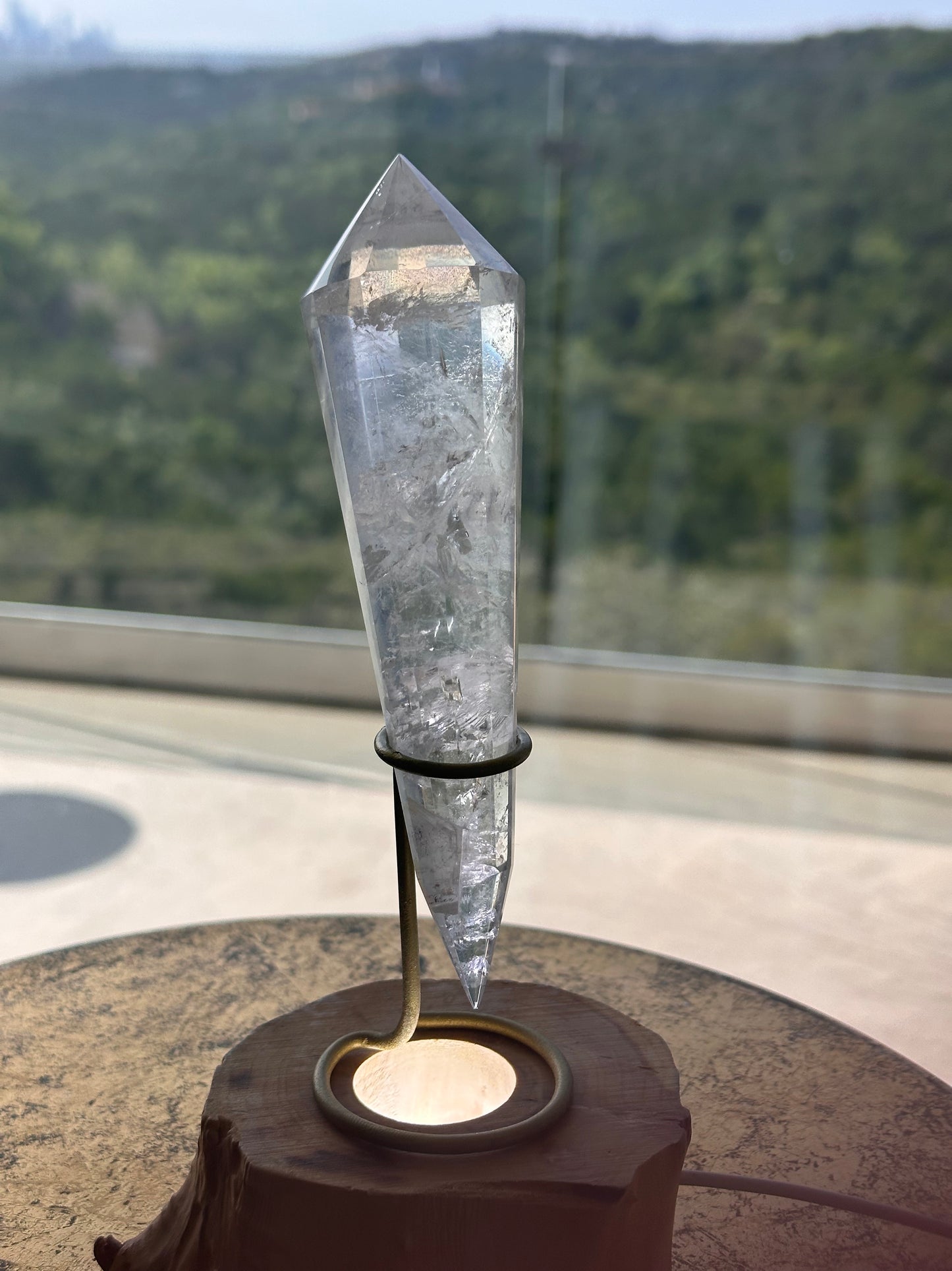 Clear Quartz Vogel