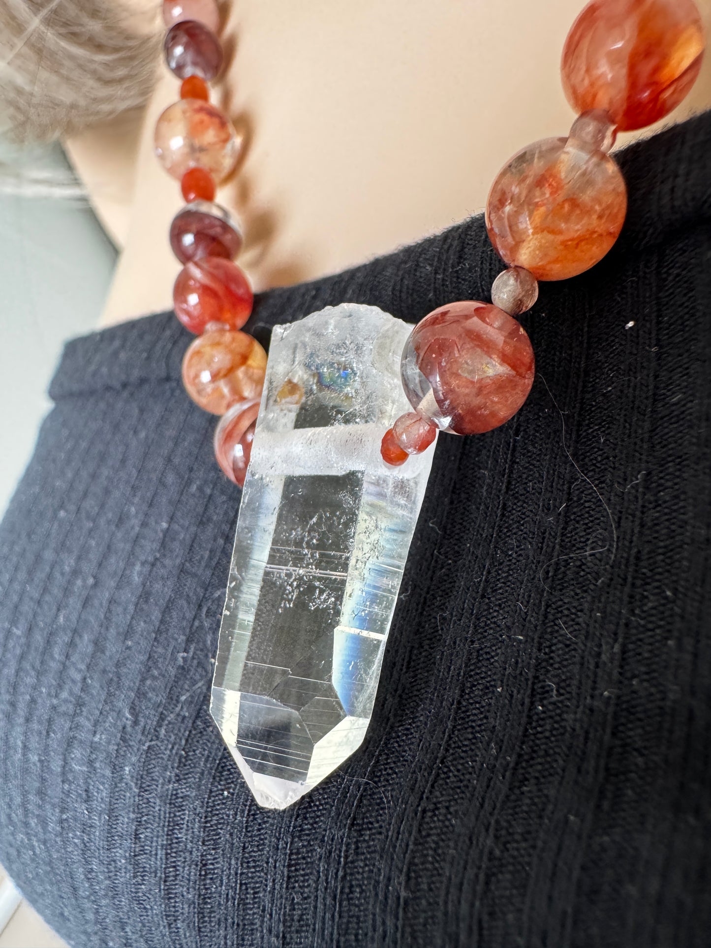 Leo Lioness Fire Priestess Necklace