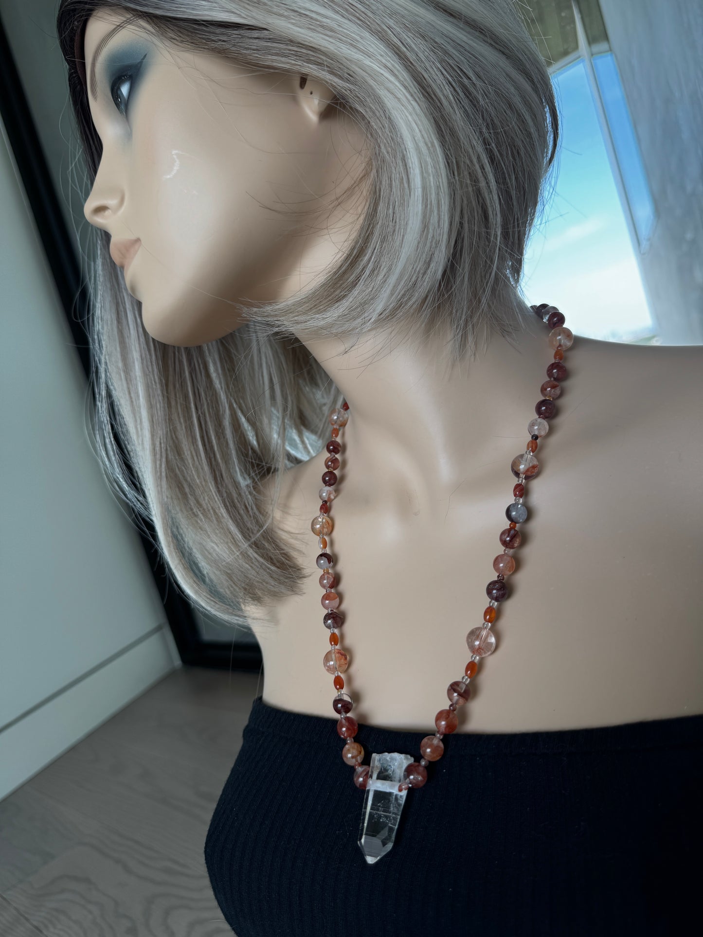 Leo Lioness Fire Priestess Necklace
