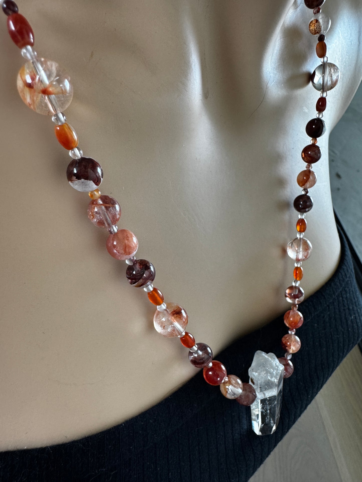Leo Lioness Fire Priestess Necklace