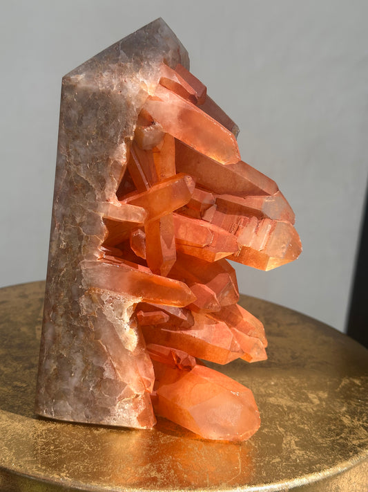 Scarlet Temple Lemurian Crystal Tower 6 lbs
