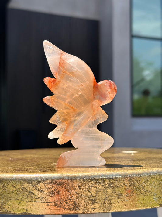 Golden Healer Kneeling Fairy