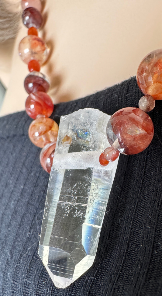 Leo Lioness Fire Priestess Necklace