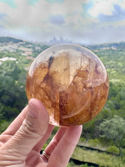 Asterism Star Golden Healer Sphere