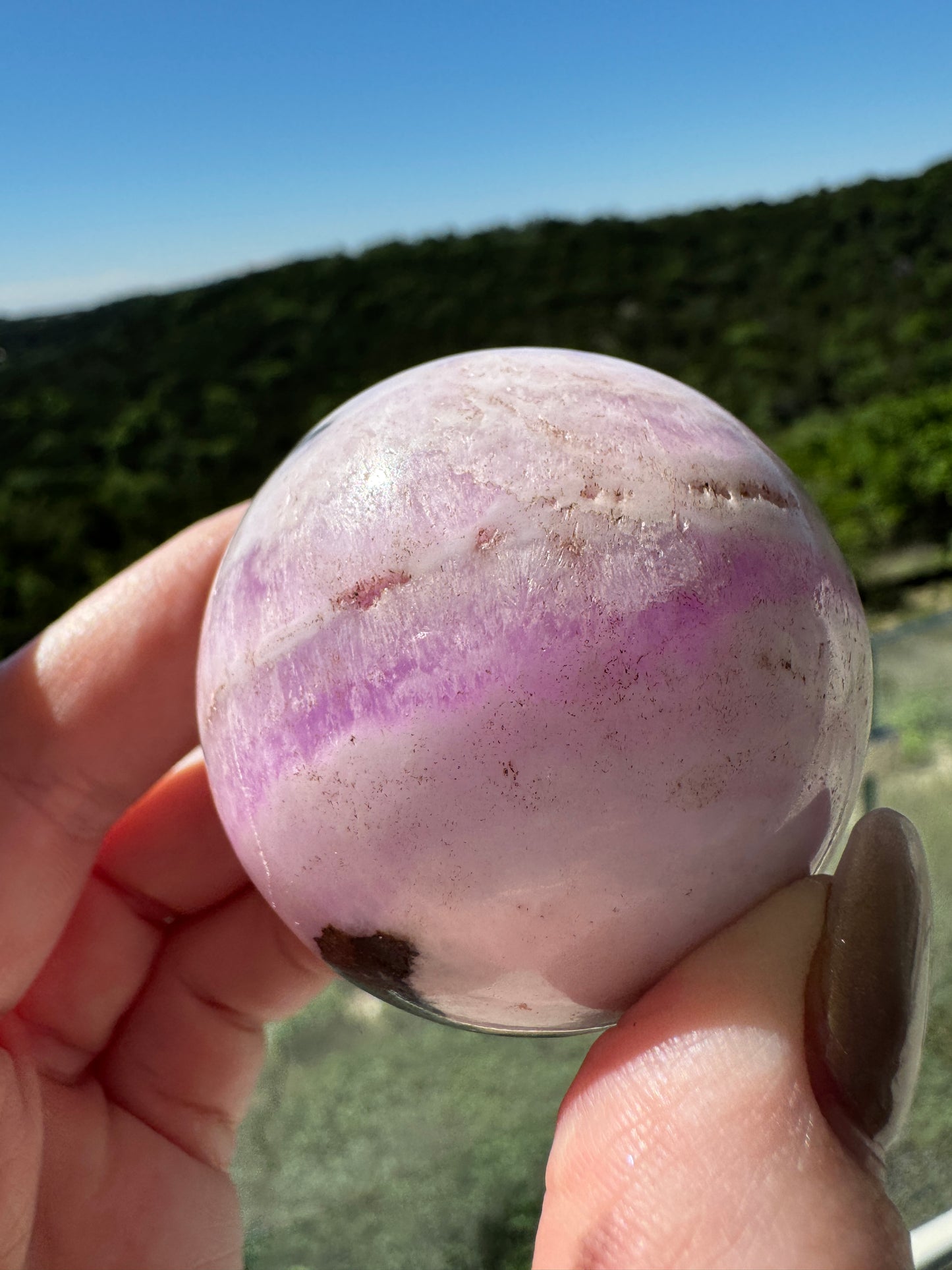 Pink Aragonite & Magnetite for Calling in Love and Manifestation directly from your Heart 186 Grams